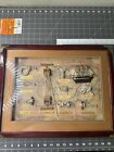 Typvs Orbis Terrarvm 3d Nautical Knots Framed Display On Map
