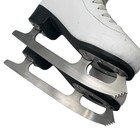 Wellwon Classic White Figure Ice Skates Traditional Lace-up Skating Boots Unisex