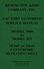 Remington 7600   Model Six Factory Gunsmith Service Manual Detailed Guide  162 