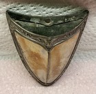 Vintage Hanging Match Safe Holder Wall Hanging