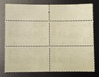 Ascension Island 1938 Kgvi Sg 39d  1d Black   Green Block Of 4 Large Selvage Mnh
