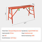 Adjust Height Work Platform Portable Foldable Scaffolding Ladder Non-slip 