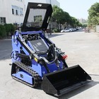 22hp Mini Skid Steer Loader Upgraded Two Cylinder Gasoline Engine Tracked Loader