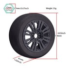 1 8 Rc Tires And Wheels  4pcs Off Road Tires For Rc Car Trucks Foam Vehicle T   