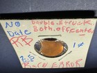 Lincoln Cent Error No Date Double Struck Both  Off Centen     