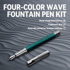 Yunchun Fountain Pen Set  Refillable Fountain Pen With 10 Ink Cartridges  Pen   