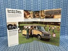 1978 Ford Club Wagons Original Sales Brochure - 8 Pages