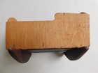 Primitive Handmade Antique Wood Doll Cradle  Dolly Rocking Small Bed 10x6