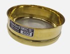 Brass Test Sieve Set 200mm 8  Sand Soil Lab Sieves W  Lid   Pan
