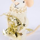 Primitives By Kathy Holiday Star Mouse Ornament Felt Critter Christmas Gift