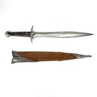 United Cutlery Sting Sword Lord Of The Rings Frodo Uc1264 W  Leather Scabbard