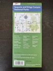 Map Of National Park-sequoia And Kings Canyon-aaa Road Map-guide Series-2018