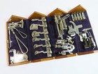 Complete  Restored   Refinished Singer Sewing Machine 1889 Oak Puzzle Box 