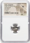 Ngc Xf Celtic Gaul Sequani Ancient France 1st Cent Bc Celts Silver Pig Boar Coin