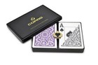 Copag 1546 Jumbo Index Purple gray Poker Size 2 Deck Setup