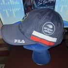 Fila Cincinnati Us Open Series Tennis Cap Nylon Navy Blue Red White One Size