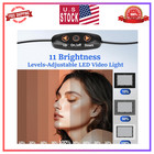 2 Pack Led Video Photography Lighting Kit With 54 Tripod Stand  Dimmable 5600k