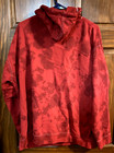 Beatles    we Can Work It Out    Hoodie Xl Tie Dyed Red Rock  new W out Tags 
