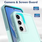 For Samsung Galaxy A35 5g Case Heavy-duty Tough Dual Layer Cover  tempered Glass