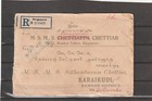 Straits Settlements Singapore Registered Cover 1930
