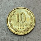 Chile          Ten  10  Pesos Coin 2010