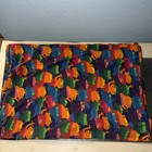 Vintage Rainbow Prince Frogs Queen Sheet Set Complete Morgan 100  Cotton 2000   s 