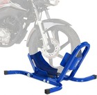 Motorcycle Trailer Wheel Chock Front Stand 16  -21  Adjustable 1800lb Capacity