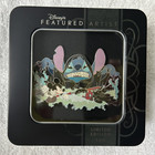 Disney Jumbo Pin Stitch Emperor Palpatine  Star Wars Jedi V  Sith Dave Montes Le