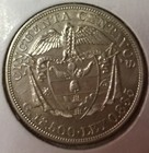 1902 Colombia 5 Decimos  50 Centavos Silver Coin--great Condition 