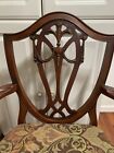 Bernhardt Hepplewhite Shield Back Arm Chair Vintage 1940   s