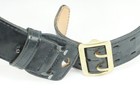 Gould   Goodrich Kpa Black High Gloss Leather Belt Kit Size 46 Gold Buckle