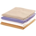 Cotton Poly Massage Table Sheet Set 3 Piece Set - Face Cradle Cover  Flat She   