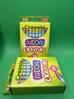 4 Pack Crayola Neon Crayons 24 Count Bright Fluorescent Colors Kids Art Set New