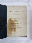 Singer Sport 1 5 Litre 9 H p Instruction Book  1935 Inc 1 5 Litre Lemans Special