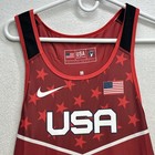 Nike Usa Weightlifting Singlet Men s Medium Red Stars   Stripes American New