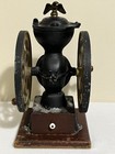 Vintage Independence Mfg Double Wheel Coffee Grinder Aluminum Decorative 1871