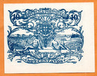 Portugal Unc Note 10 Centavos 1917 Casa Da Moeda P-95