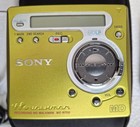 Sony Mz-r700 Minidisc Recorder Mdlp Lime Green W  Big Bundle  Tested Working 