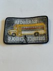 Vintage        sarasota Florida District School Bus Driver Uniform Patch     Lqqk    
