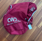 Bnwt Cwd Red Fleece Lined Saddle Cover - M - Medium - New