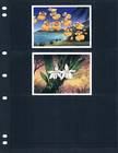  10 00 Scott Value - 1997 Dominica Orchids 2 S s Flowers Caribbean Cv Mnh Nh Umm