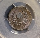 1952 B Colombia 5 Centavos Pcgs Ms64bn