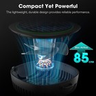 Vivosun Aerowave D4  4    Grow Tent Clip Fan With Detachable Hook  Black 2-pack