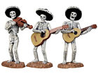 Lemax  Mariachi Band Spooky  Town -carnival -halloween Village-set Of 3