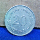 1937 Ecuador 20 Centavos