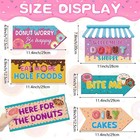 20 Pcs Donut Party Decorations Grow Up Directional Signs Multicolor Decor Set