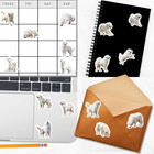 Great Pyrenees Dog Stickers For Journals  Scrapbooks  Planners  Glossy  Matte