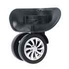 4pcs set Replacement Luggage Suitcase Wheels Swivel Dual Roller Swivel Wheel