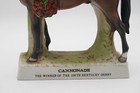 Vintage 1976 Lionstone Cannonade Kentucky Derby Porcelain Decanter Horse  Jockey