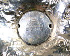 Barbour Sp Co International Silver Pair Candle Holders Repousse Silverplate 2100